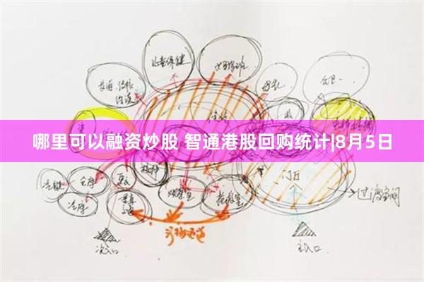 哪里可以融资炒股 智通港股回购统计|8月5日