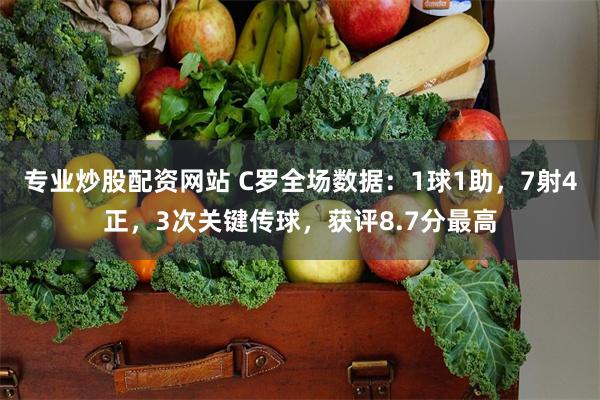 专业炒股配资网站 C罗全场数据：1球1助，7射4正，3次关键传球，获评8.7分最高